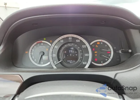 2016 Honda Accord Exl z USA, uszkodzony, nr VIN 1HGCR2F90GA202461